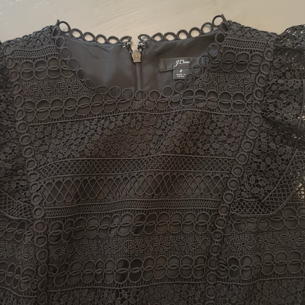 J. Crew black lace dress - Picture 12 of 12